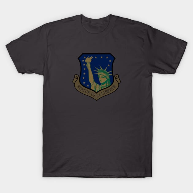 48th Fighter Wing (Camo) T-Shirt by AvGeekStuff